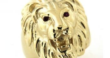 Découvrez nos magnifiques bagues tête de lion