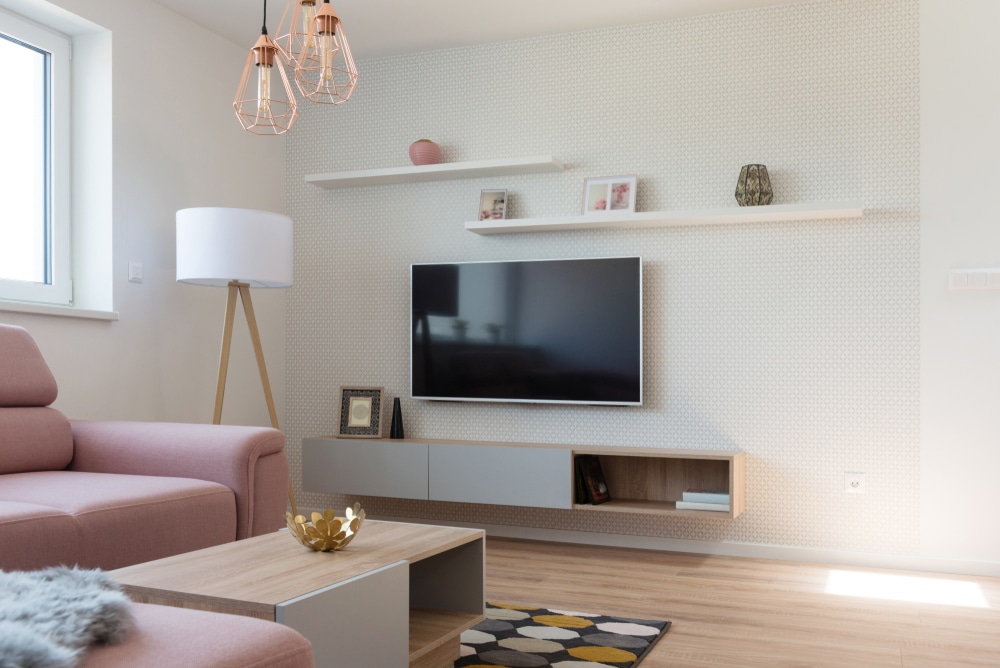 distance entre table et mur