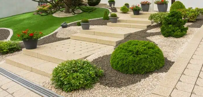 Idées de décoration de jardin avec du gravier comment créer un parterre décoratif