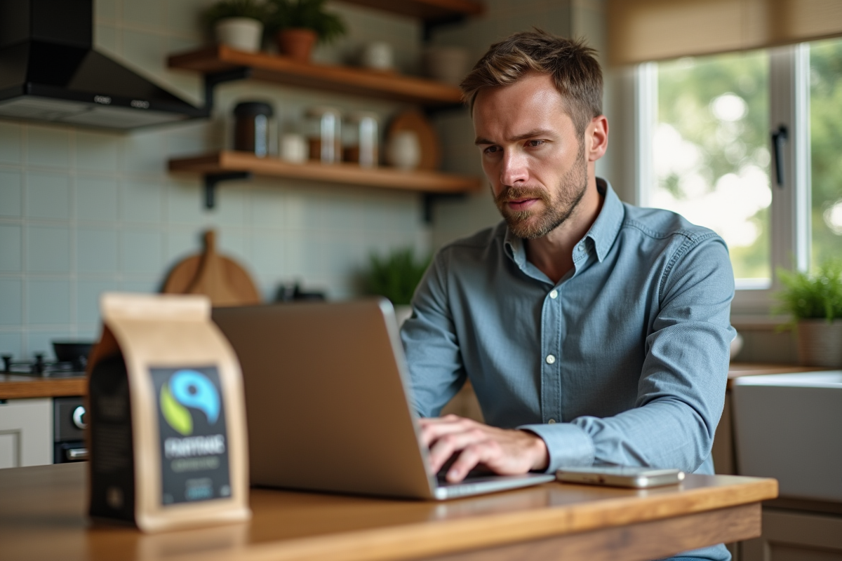 Homme au domicile recherche l