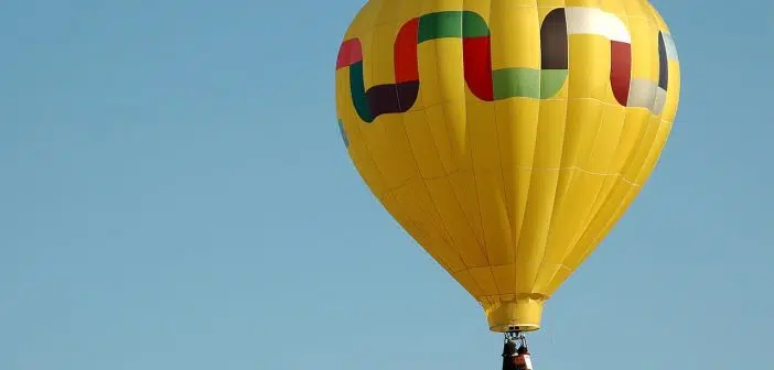 vol en montgolfière